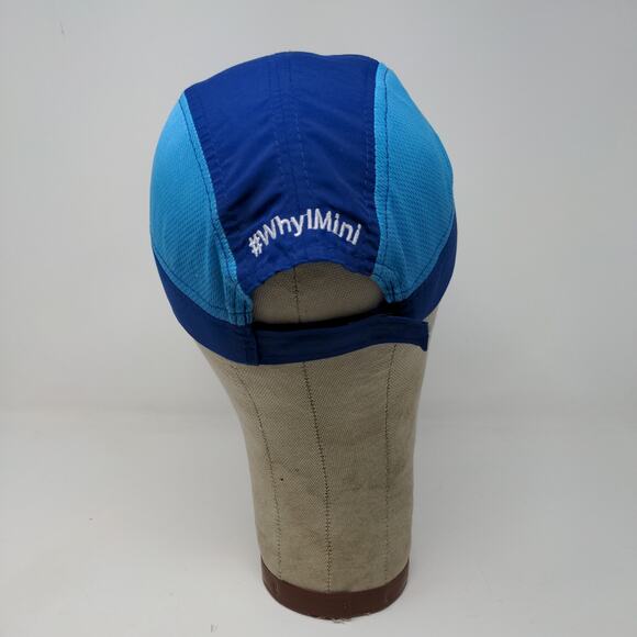 Indy 500 Festival One America Mini Marathon Strapback Hat Blue Embroidered - Picture 7 of 11